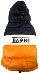Dashi Stripes Orange&Black kutyakabát L (36 cm háthossz)