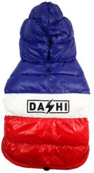 Dashi Stripes Red&Blue kutyakabát 4XL (56cm háthossz)