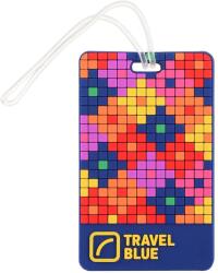 Travel Blue Puzzle Id Tag