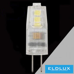 ELDLUX LED fényforrás G4 12v 1.5W 150lm 6500K 3DB/csomag (G4-1-5W-001-6)