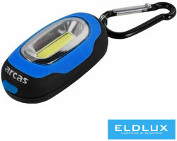 ARCAS karabiner LED-del 30lm 3-mod 2xCR2032 (30700037)