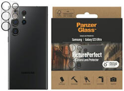 Panzer lencsevédő üvegfólia Picture Perfect Samsung Galaxy S23 Ultra kameravédő