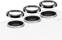 Panzer lencsevédő üvegfólia Hoops Camera Samsung Galaxy S23 FE 5D teljes kijelzős kameravédő