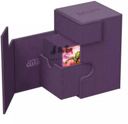 Ultimate Guard Flip'n'Tray Deck Case 100+ Standard Size XenoSkin Monocolor Purple - Lila