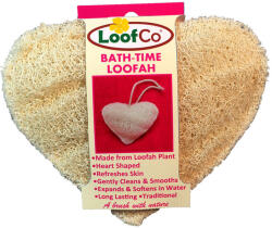 Loofco luffa szivacs szív alakú fürdéshez 1 db - perfectlife