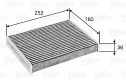 VALEO Filtru, aer habitaclu VALEO PROTECT 715802 (715802)