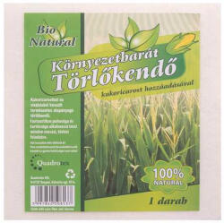  Bionatural környezetbarát törlőkendő kukoricarostból 100% natural 1 db