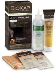 BioKap nutricolor rapid tartós hajfesték nr 4.05 chocolate chestnut 135 ml - perfectlife