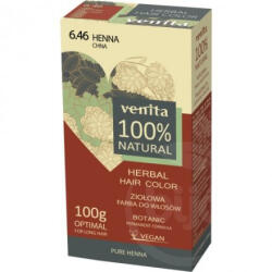VENITA 100% natural gyógynövényes hajfesték 6.46 henna 100 g