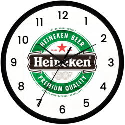 Heineken logós falióra (ora-ei-009-n)