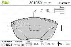 VALEO set placute frana, frana disc VALEO 301050 - automobilus