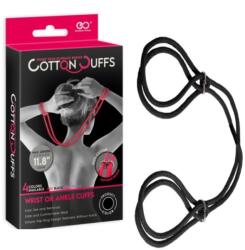 NMC Catuse din Sfoara NMC Metal si Bumbac 30 cm Negru