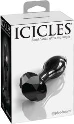 Pipedream - Icicles Butt Plug Sticla Icicles 78 Black