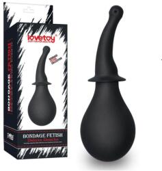 Lovetoy Irigator Anal Bondage Fetish Deluxe Silicone Douche Black 2