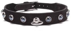  Zgarda Octane Crystal Collar Black Din Piele