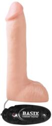 Pipedream Vibrator Realistic Basix Rubber Works 19 cm Vibrator