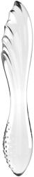 Lovetoy Dildo Sticla Satisfyer Dazzling Crystal 1 Transparent 18 cm Dildo