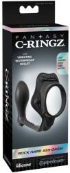 Fantasy C-Rings Masator Prostata Rock Hard Ass Gasm Black