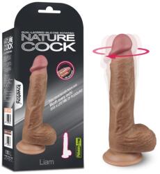 Lovetoy Vibrator Dual Layered Silicone Rotating Nature Cock Liam 21 cm Vibrator