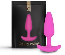Gvibe Dop Anal cu Vibratii Gplug XS Sunny Raspberry Gvibe