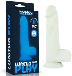  Dildo Fosforescent Lumino Play Silicone 21 cm Dildo