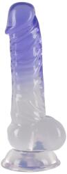 You2Toys Dildo Crystal Clear with Balls 19 cm Dildo