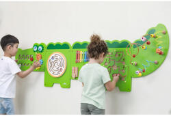 Viga Toys Jucarie multifunctionala de perete - crocodil, viga (50346) - bekid