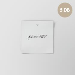  Karácsony - Sok szeretettel! (5 db kísérőkártya)