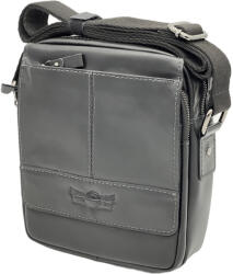  Borseta umar Barbati Ruff Ryder Maro ~ Piele Naturala ✔️ Colectia Manager, Negru