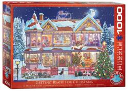 EUROGRAPHICS Steve Crisp - Getting Ready for Christmas 1000 db-os (6000-0973)