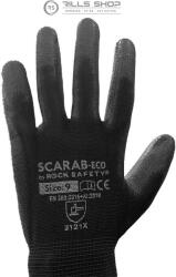 ROCK SAFETY Eco Munkakesztyű - Fekete - 9-es méret - 2 db (RS629847)