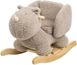 Nattou Teddy hintaló plüss orrszarvú taupe (AG0495)