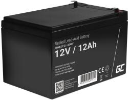 Green Cell AGM Battery 12V 12Ah - Batterie - 12.000 mAh Zárt savas ólom (VRLA) (AGM07) - easy-shop