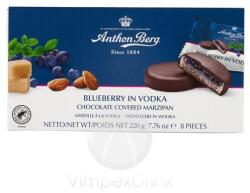 Anthon Berg Marcipán tallér áfonya vodkában 220 g