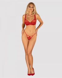 Obsessive Lonesia 2-pcs set red S/M - primestars
