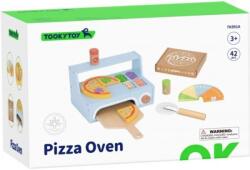 Tooky Toy Pizzasütő szett kiegészítőkkel - 42 db-os (TK991A) - jateknet