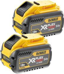 DEWALT DCB547X2-XJ Akkumulátor szett FlexVolt XR (2x3, 0Ah/9, 0Ah/54V/18V) (DCB547X2-XJ)