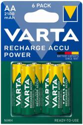 VARTA Recharge Accu Power 56706101436 tölthetõ ceruza elem, akkumulátor AA, 6db (56706101436)