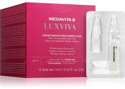 Medavita LUXVIVA Color Fixative Structuring Filler ampulla festés után minden hajtípusra 12x7 ml