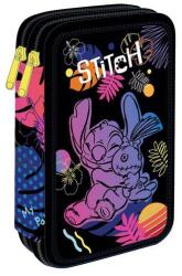 COOLPACK - Jumper 2 felszerelt 2 emeletes tolltartó - Disney Fashion - Stitch - Black (F066886)