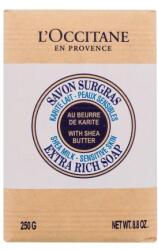 L'Occitane Shea Milk Extra Rich Soap bambuszvajas szappan érzékeny bőrre 250 g uniszex