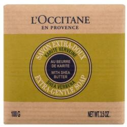 L'Occitane Shea Butter Verbena Extra-Gentle Soap rendkívül gyengéd szappan bambuszvajjal és verbénával 100 g nőknek