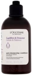 L'Occitane Gentle & Balance Conditioner 250 ml hajkondicionáló a fejbőr természetes egyensúlyáért uniszex