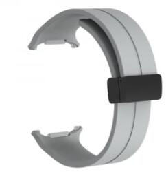 Cellect Samsung Galaxy Watch Ultra 24mm mágneses szilikon óraszíj világosszürke (CEL-STRAP-WATCH7U-GY) (CEL-STRAP-WATCH7U-GY)