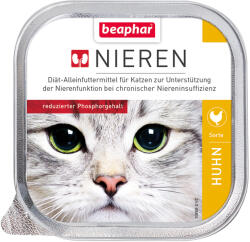 Beaphar 6x100g beaphar Renal vesediéta nedves macskatáp - csirke