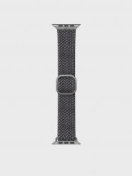 Uniq Aspen Apple Watch 42/44mm fonott szíj szürke (55768)
