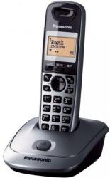 Panasonic Telefon Fix Panasonic KX-TG2511PDM, display LCD, memorie 50 numere, 5 melodii (Gri) (KX-TG2511 Grey)