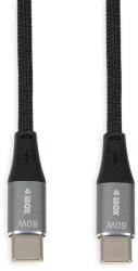 iBOX Cablu Date/Incarcare Ibox IKUTC USB-C 60W 1m Negru (5903968680626)