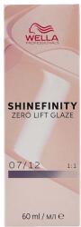 Wella Shinefinity Zero Lift Glaze 60 ml demi-permanent szín 07/12 Medium Blond Ash Matte