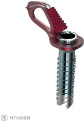 BLUE ICE Aero Lite jégcsavar, 100 mm, piros